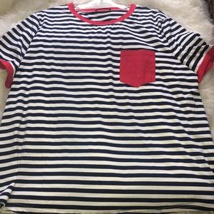 I’m selling a not worn at all blue ,white and red.